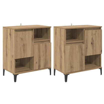 Sideboards 2 pcs Rovere artigianale 60 x 35 x 70 cm