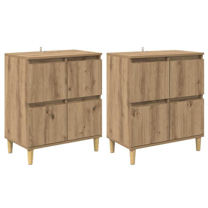 Sideboards 2 pcs Rovere artigianale 60 x 35 x 70 cm