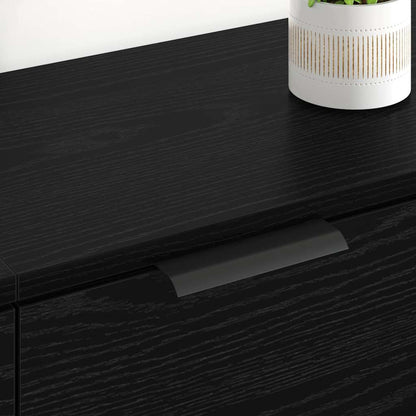 Sideboards 2 pcs Rovere Nero 60 x 30 x 70 cm Legno multistrato