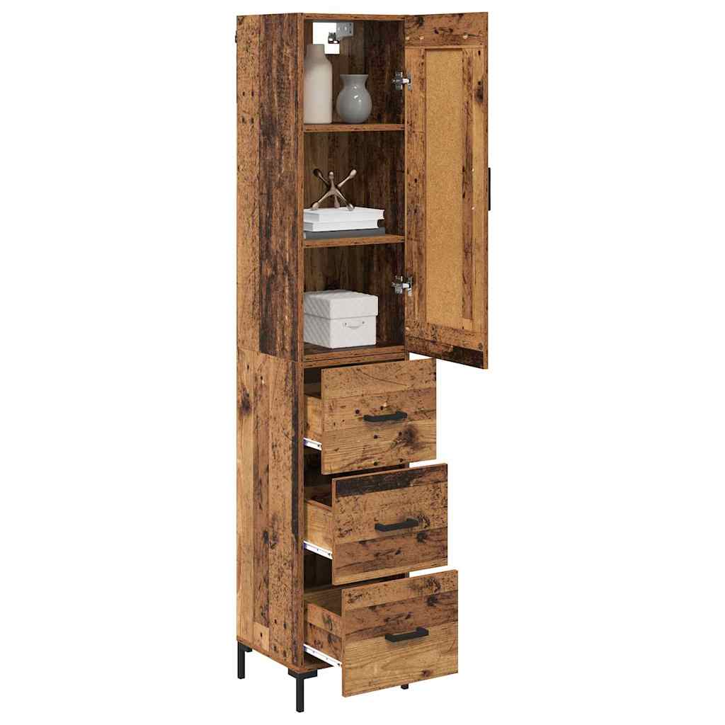 Credenza Legno vecchio 34,5 x 34 x 180 cm Legno multistrato