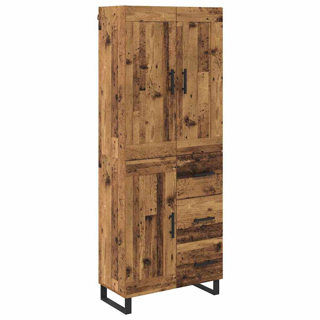 Credenza Legno vecchio 69,5 x 34 x 180 cm Legno multistrato
