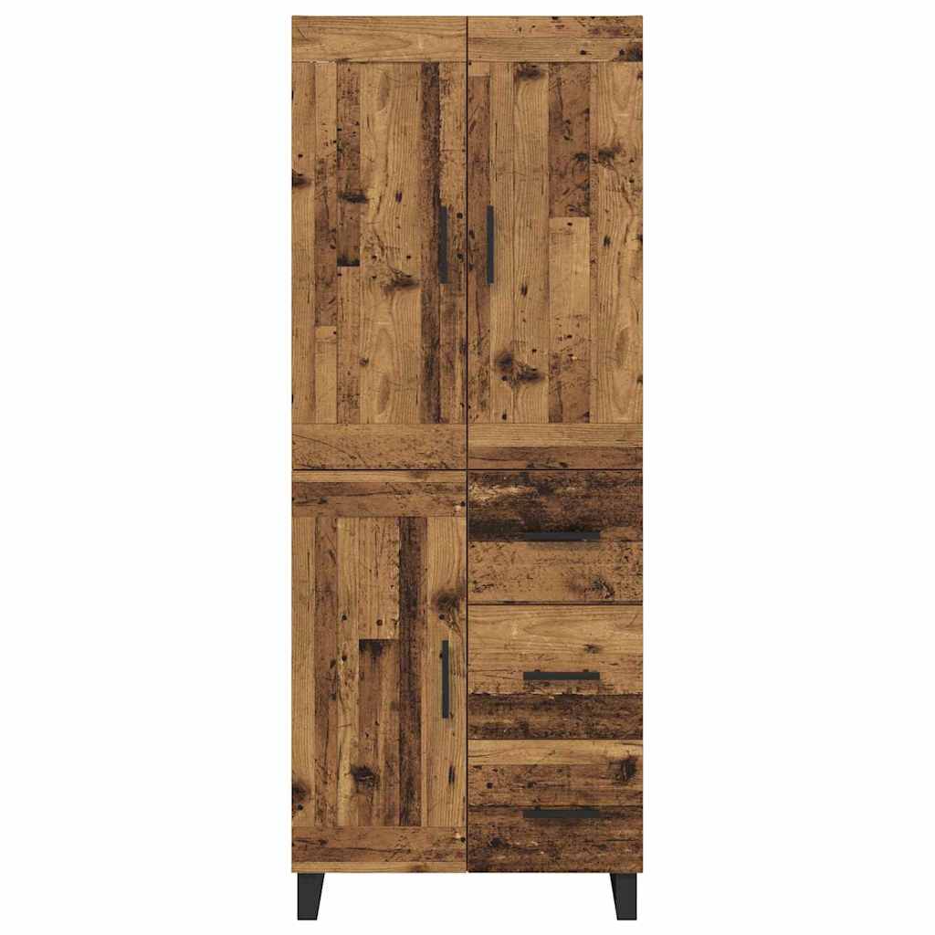 Credenza Legno vecchio 69,5 x 34 x 180 cm Legno multistrato
