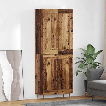 Credenza Legno vecchio 69,5 x 34 x 180 cm Legno multistrato