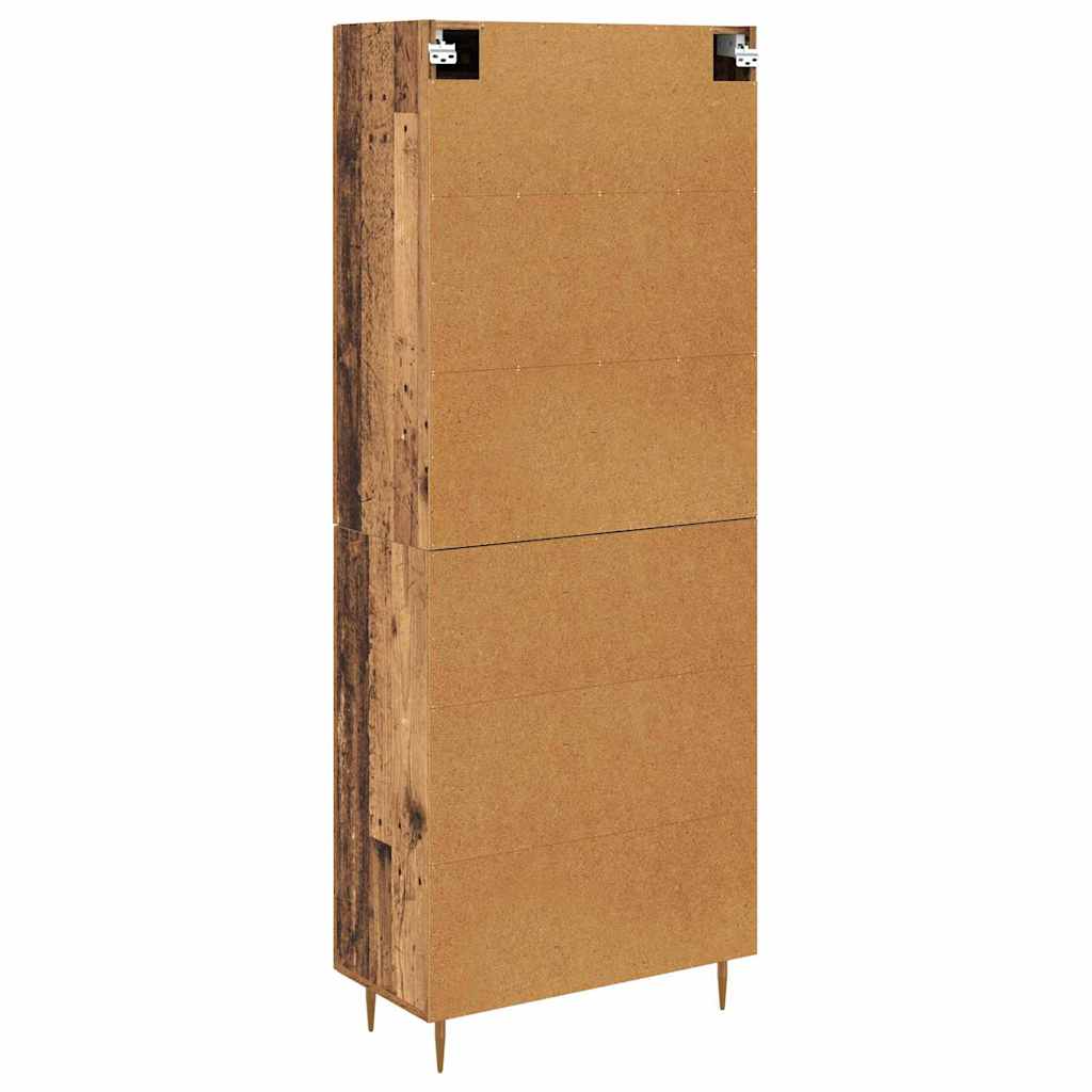 Credenza Legno vecchio 69,5 x 34 x 180 cm Legno multistrato | homemem39