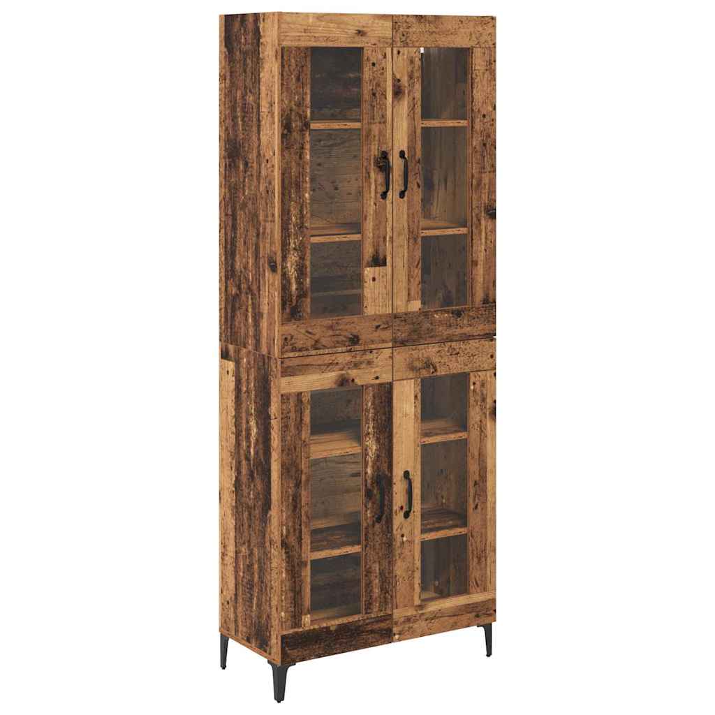 Credenza Legno vecchio 69,5 x 34 x 180 cm Legno multistrato