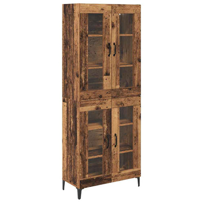 Credenza Legno vecchio 69,5 x 34 x 180 cm Legno multistrato