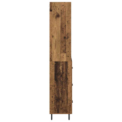 Credenza con cassetto 2 pcs Legno vecchio Legno multistrato