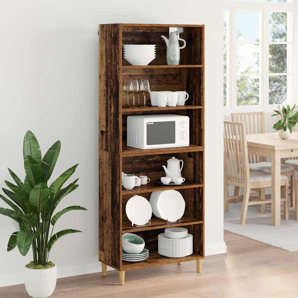 Credenza Legno vecchio 69,5 x 32,5 x 180 cm Legno multistrato