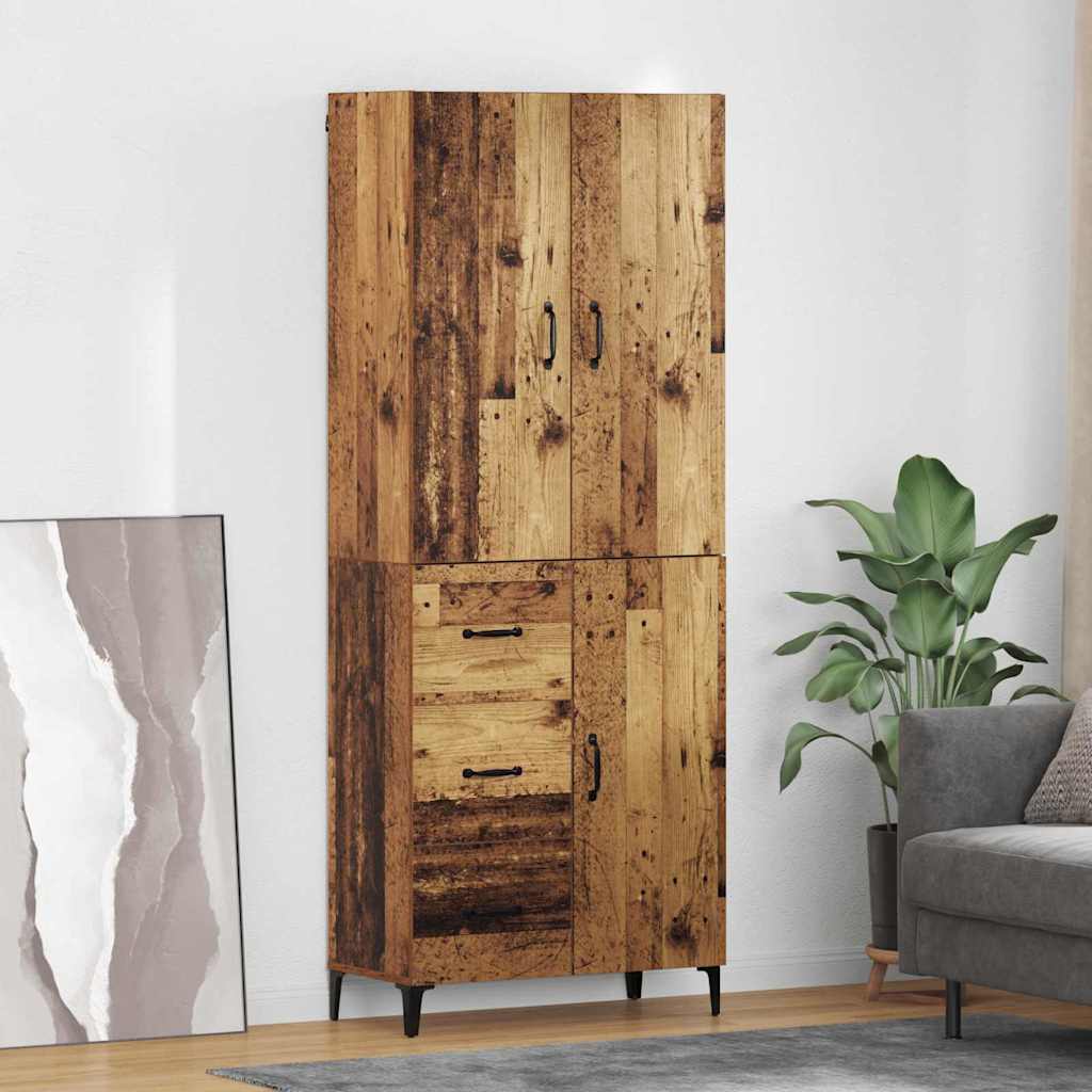 Credenza Legno vecchio 69,5 x 34 x 180 cm Legno multistrato