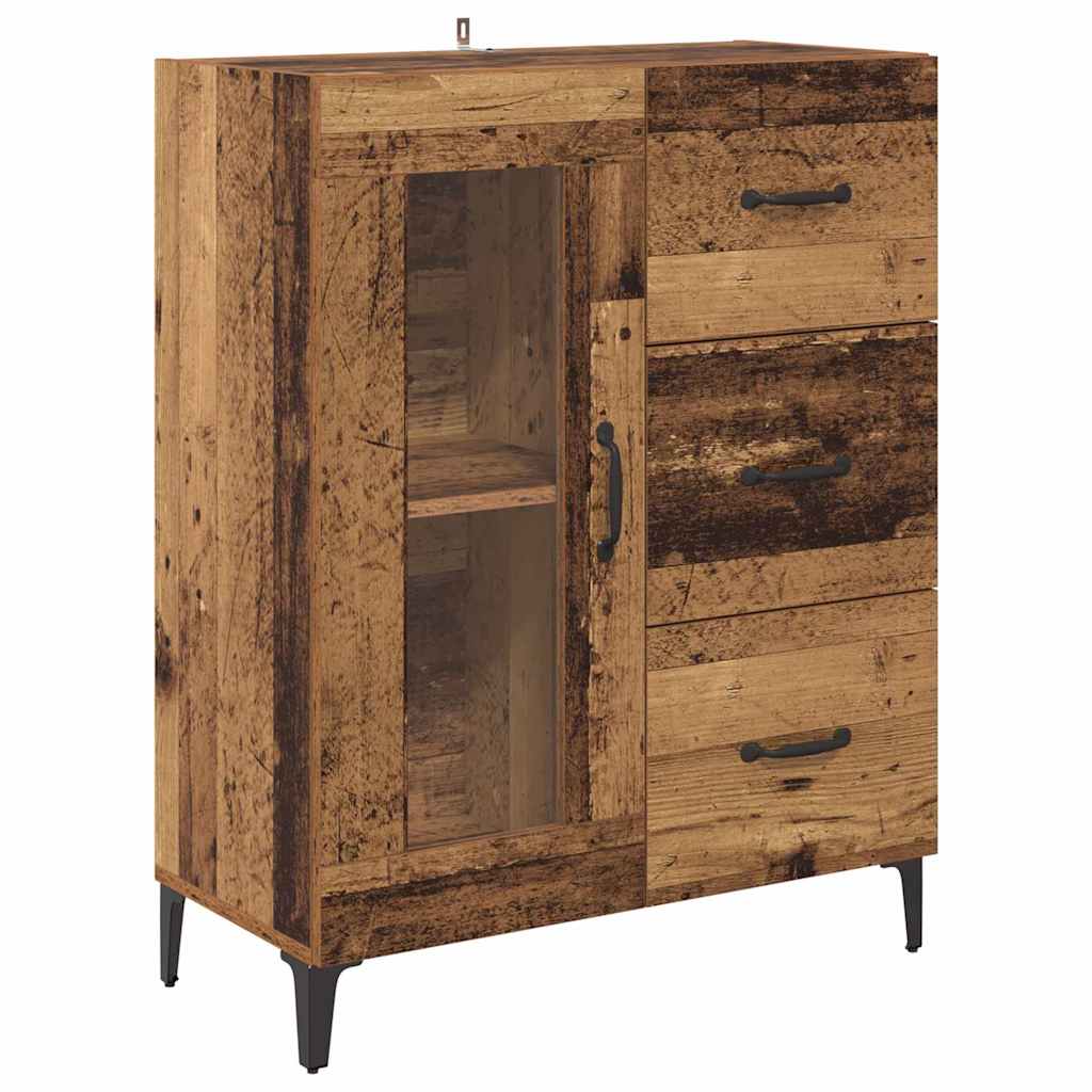 Credenza Legno vecchio 69,5 x 34 x 180 cm Legno multistrato