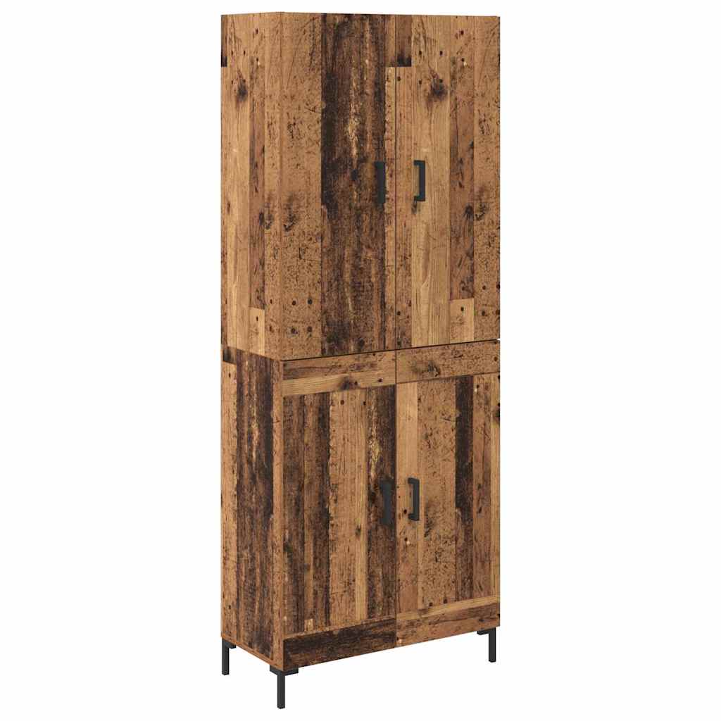 Credenza Legno vecchio 69,5 x 34 x 180 cm Legno multistrato