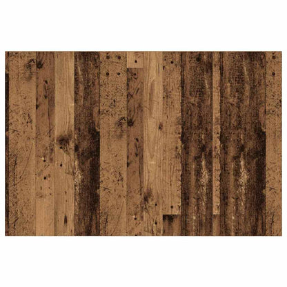 Testata con Comodino 3 pcs Legno vecchio Legno multistrato