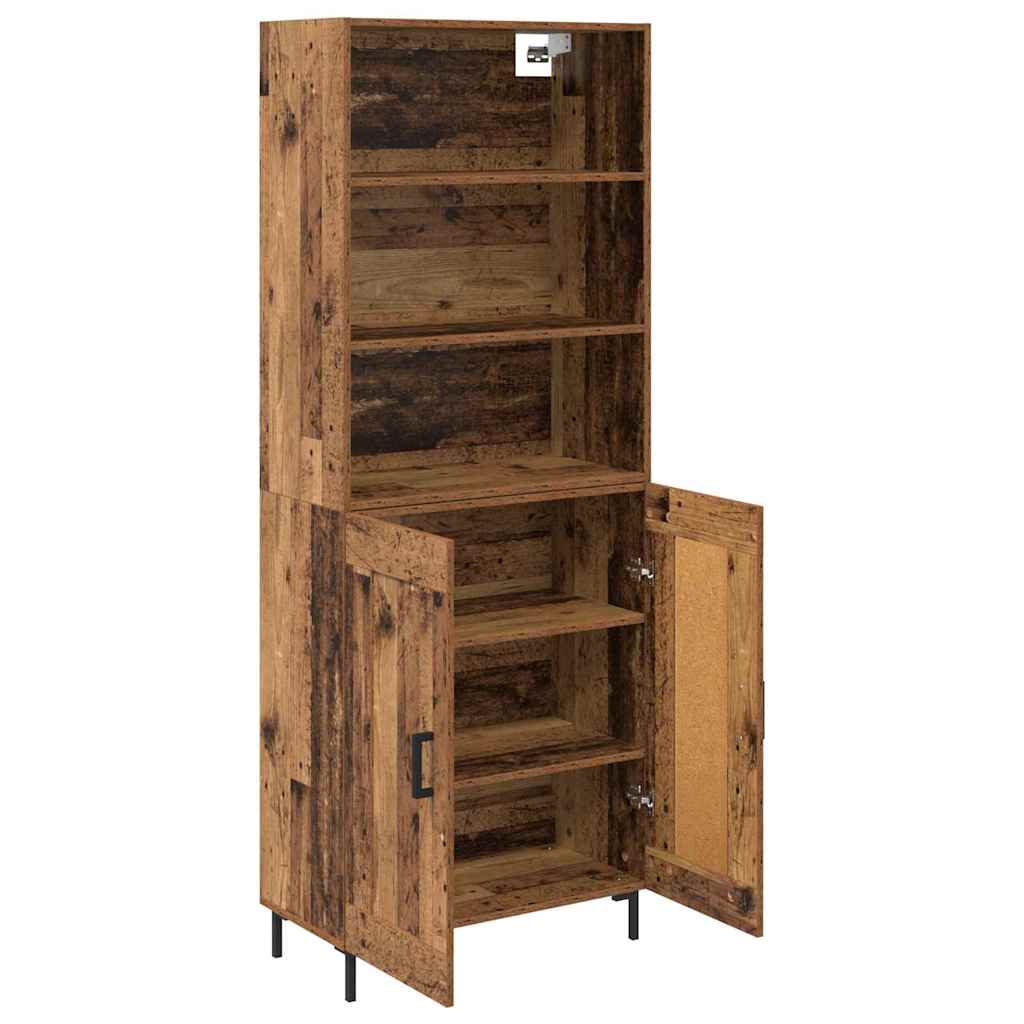 Credenza Legno vecchio 69,5 x 34 x 180 cm Legno multistrato