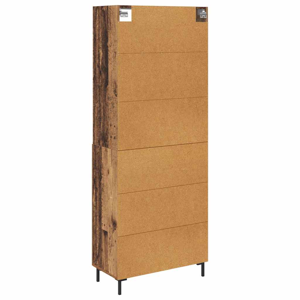 Credenza Legno vecchio 69,5 x 34 x 180 cm Legno multistrato | homemem39