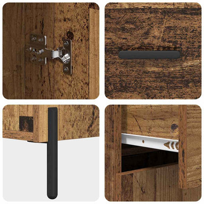 Credenza Legno vecchio 69,5 x 34 x 180 cm Legno multistrato
