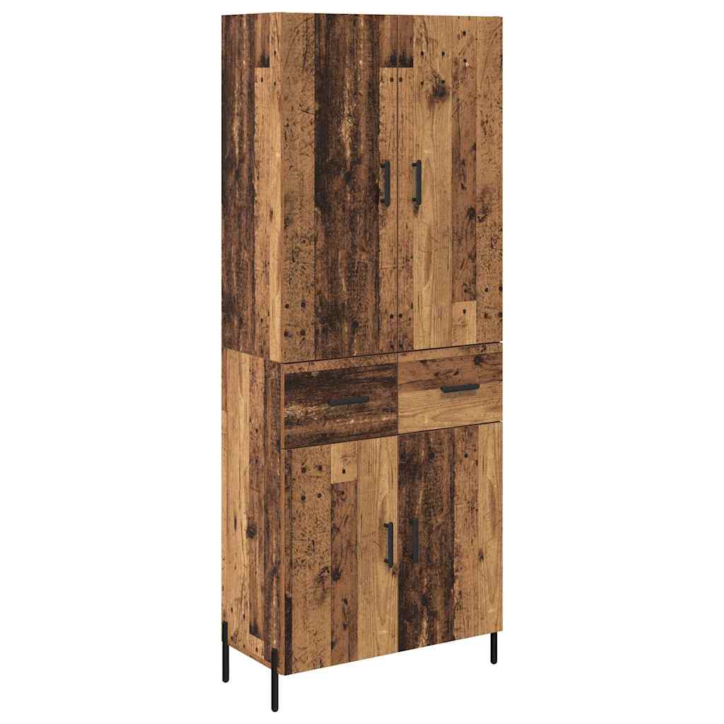 Credenza Legno vecchio 69,5 x 34 x 180 cm Legno multistrato