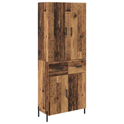 Credenza Legno vecchio 69,5 x 34 x 180 cm Legno multistrato