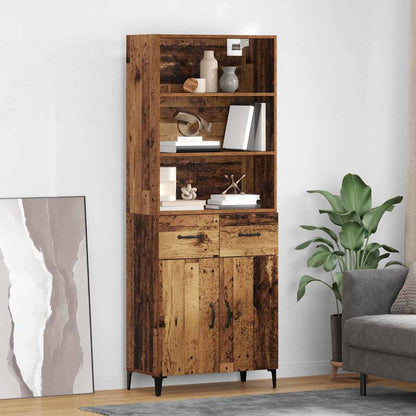 Credenza Legno vecchio 69,5 x 34 x 180 cm Legno multistrato