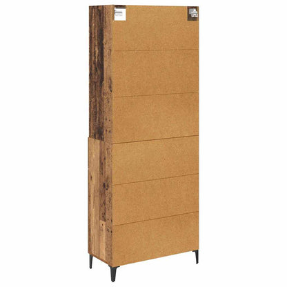 Credenza Legno vecchio 69,5 x 34 x 180 cm Legno multistrato | homemem39