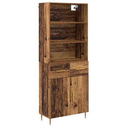 Credenza Legno vecchio 69,5 x 34 x 180 cm Legno multistrato