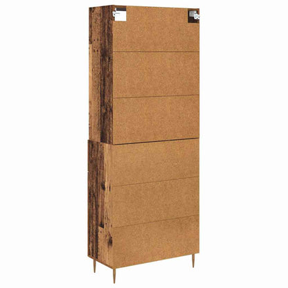 Credenza Legno vecchio 69,5 x 34 x 180 cm Legno multistrato