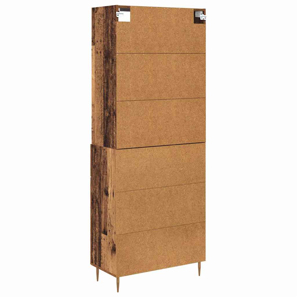 Credenza Legno vecchio 69,5 x 34 x 180 cm Legno multistrato
