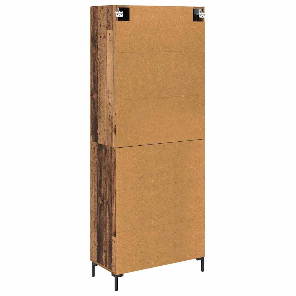 Credenza 2 pcs Legno vecchio Legno multistrato | homemem39