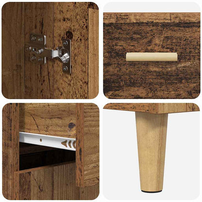 Credenza Legno vecchio 69,5 x 34 x 180 cm Legno multistrato