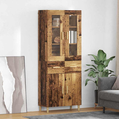 Credenza Legno vecchio 69,5 x 34 x 180 cm Legno multistrato