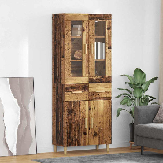 Credenza Legno vecchio 69,5 x 34 x 180 cm Legno multistrato