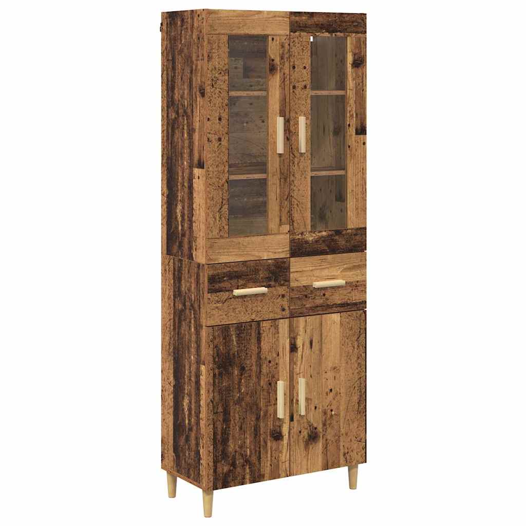 Credenza Legno vecchio 69,5 x 34 x 180 cm Legno multistrato