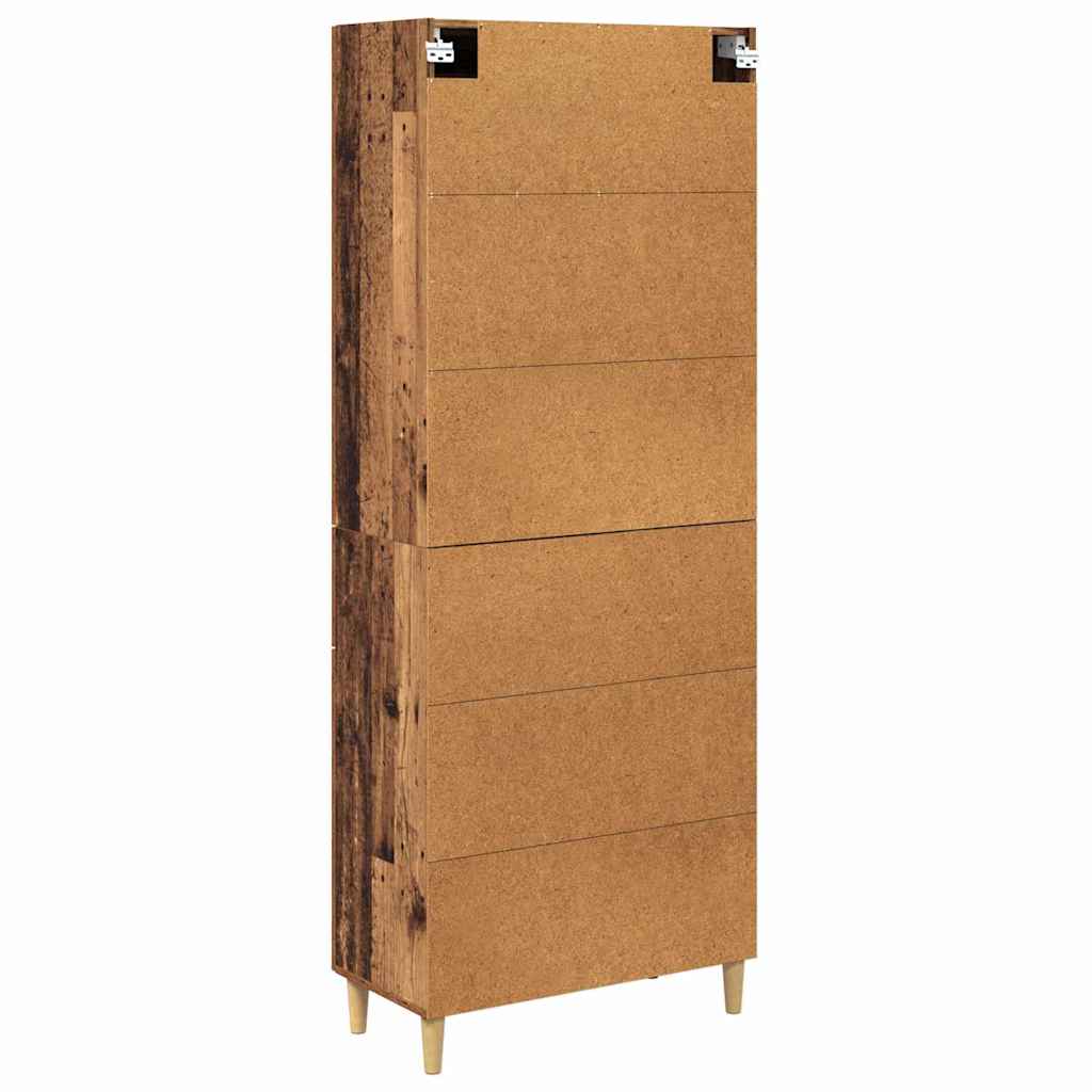 Credenza Legno vecchio 69,5 x 34 x 180 cm Legno multistrato