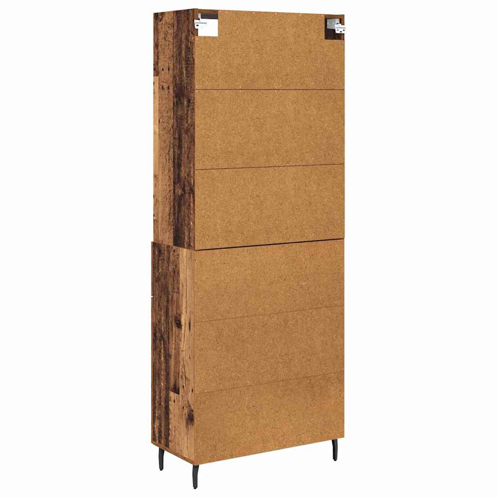 Credenza con cassetto Legno vecchio 69,5 x 34 x 180 cm | homemem39