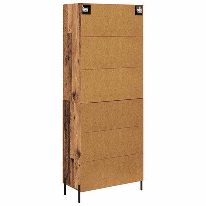 Credenza 2 pcs Legno vecchio Legno multistrato | homemem39