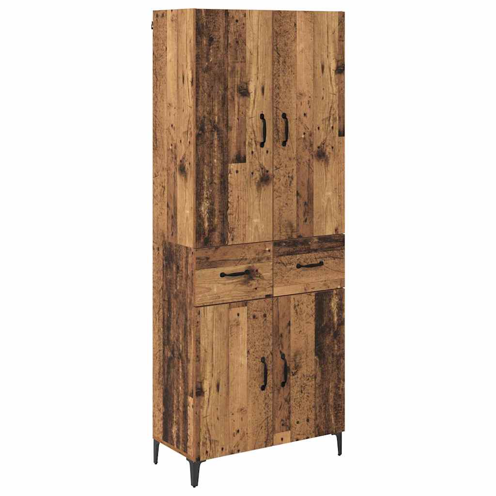 Credenza Legno vecchio 69,5 x 34 x 180 cm Legno multistrato