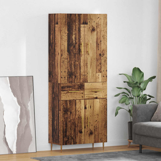 Credenza Legno vecchio 69,5 x 34 x 180 cm Legno multistrato