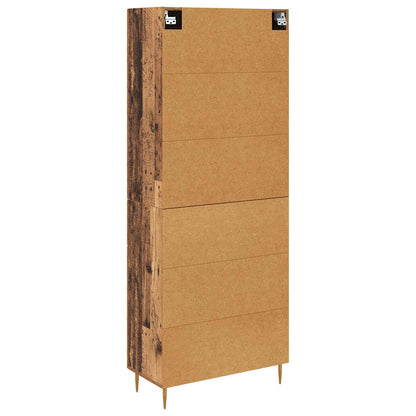Credenza Legno vecchio 69,5 x 34 x 180 cm Legno multistrato | homemem39