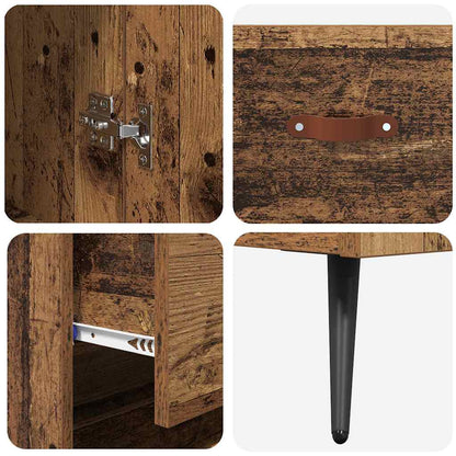 Credenza Legno vecchio 69,5 x 34 x 180 cm Legno multistrato
