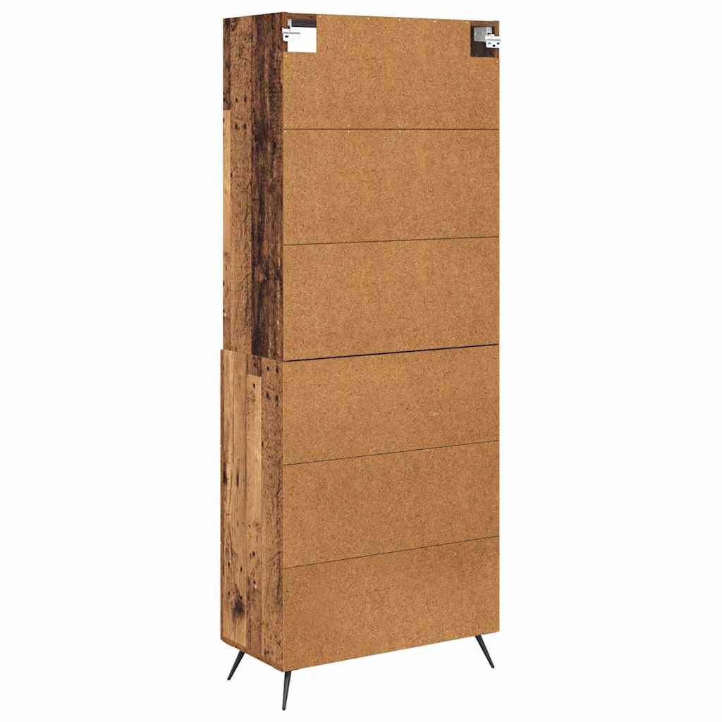 Credenza Legno vecchio 69,5 x 34 x 180 cm Legno multistrato | homemem39