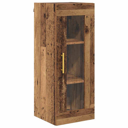 Credenza 2 pcs Legno vecchio Legno multistrato