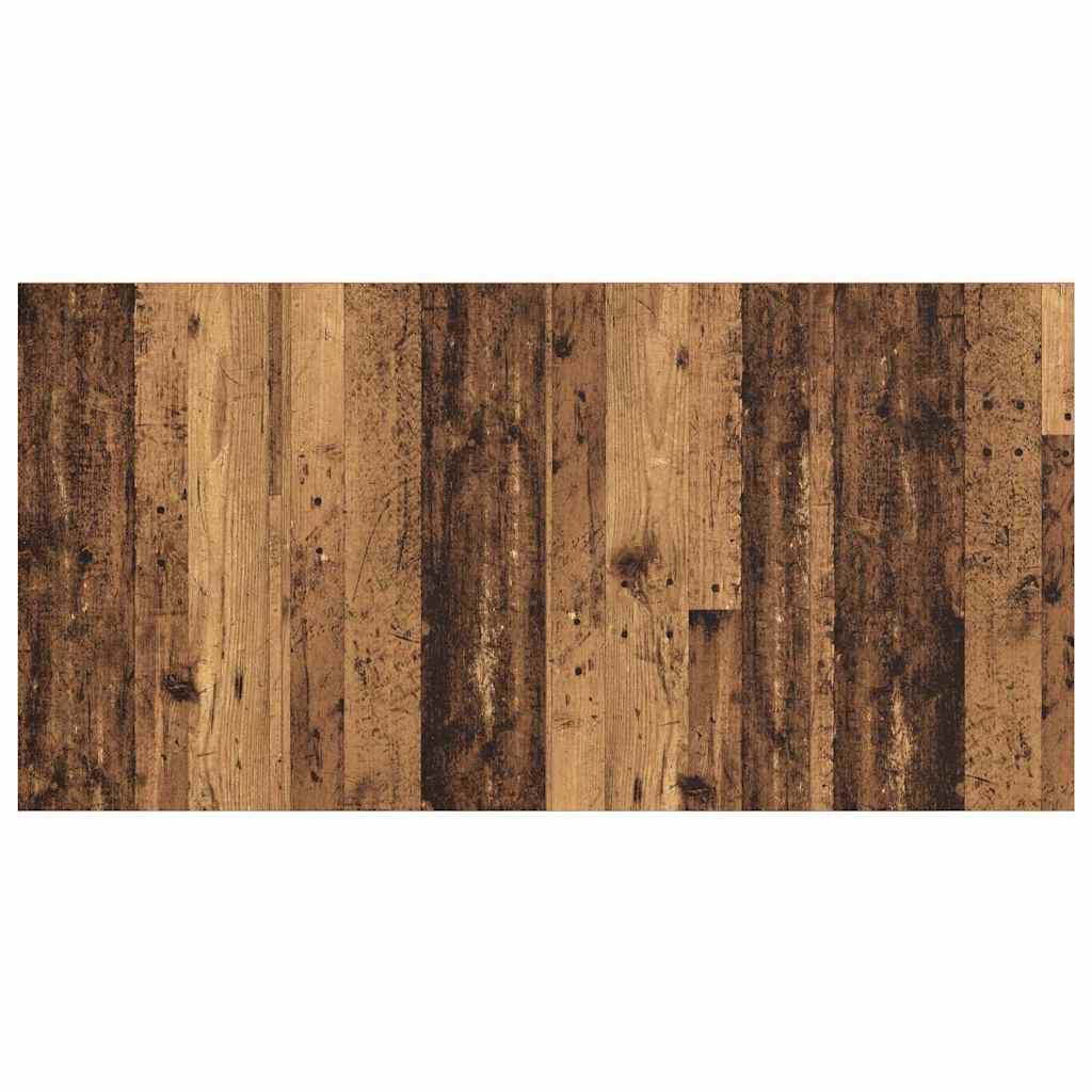 Testata con Comodino 3 pcs Legno vecchio Legno multistrato