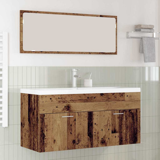 Mobile da Bagno con porta Legno vecchio 100 x 38,5 x 46 cm | homemem39