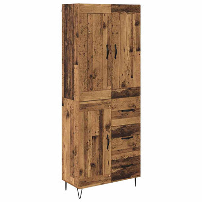 Credenza Legno vecchio 69,5 x 34 x 180 cm Legno multistrato