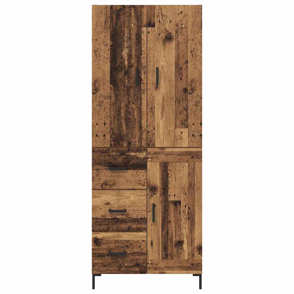 Credenza Legno vecchio 69,5 x 34 x 180 cm Legno multistrato