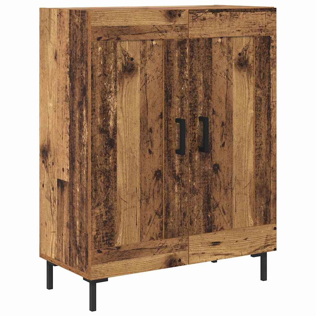 Credenza 2 pcs Legno vecchio Legno multistrato