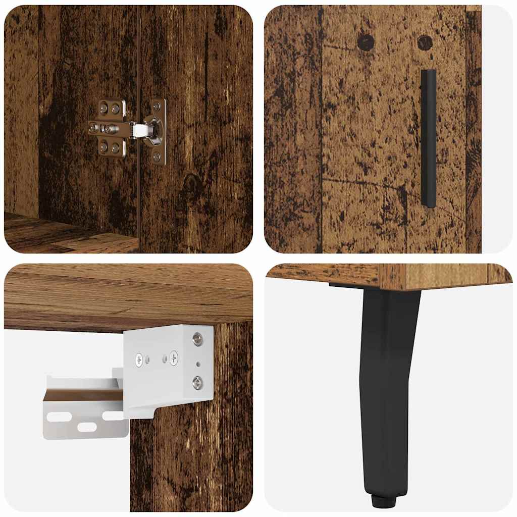 Credenza Legno vecchio 69,5 x 34 x 180 cm