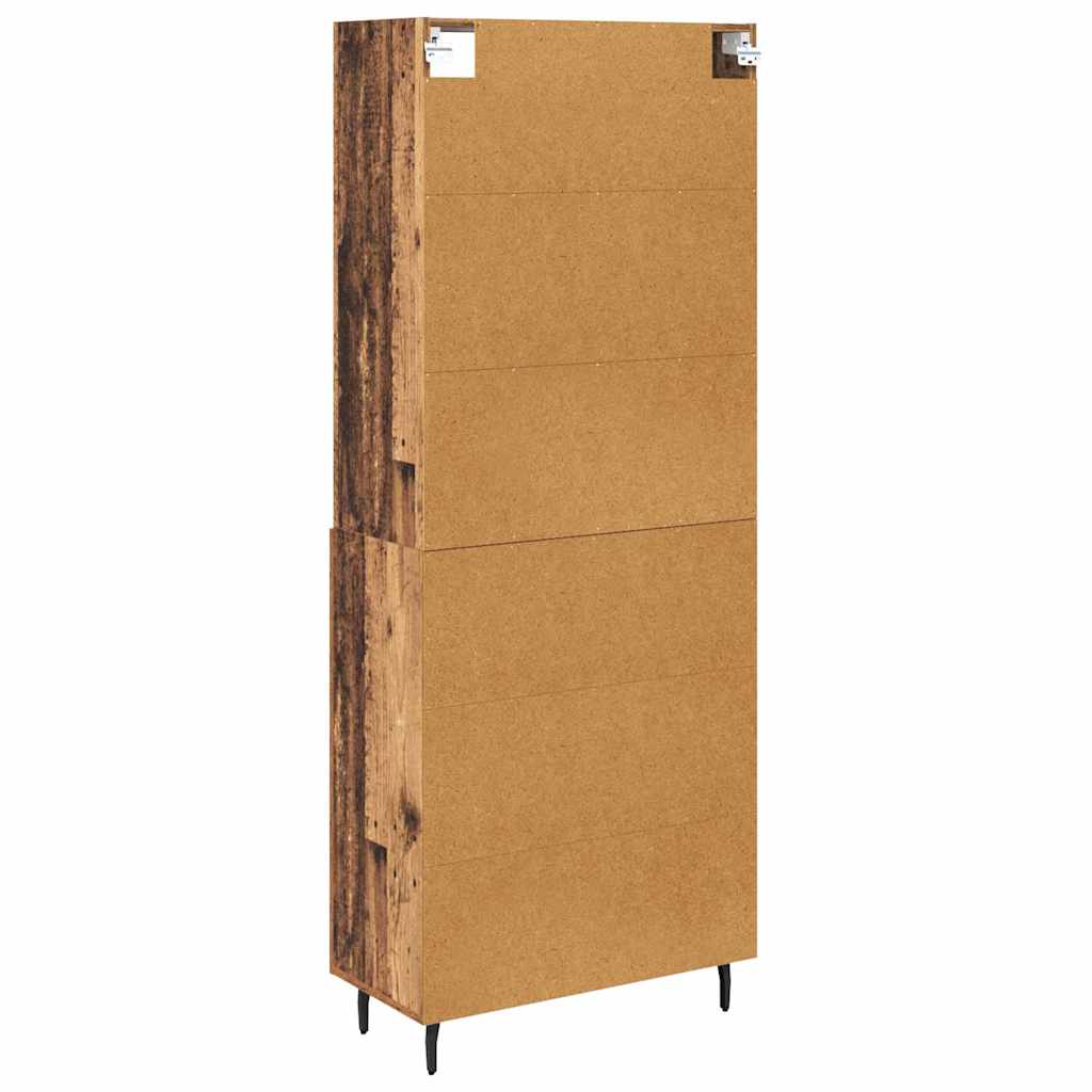 Credenza con cassetto Legno vecchio 69,5 x 34 x 180 cm | homemem39