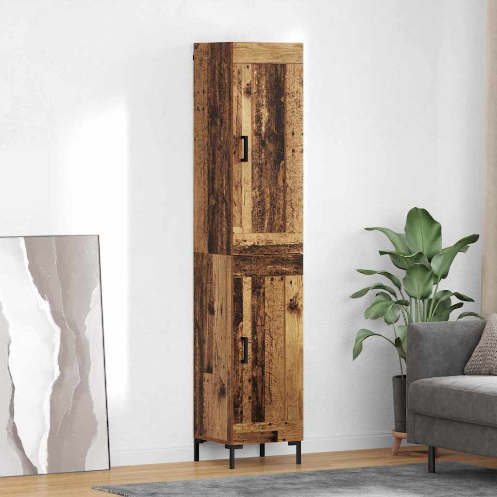 Credenza Legno vecchio 34,5 x 34 x 180 cm Legno multistrato