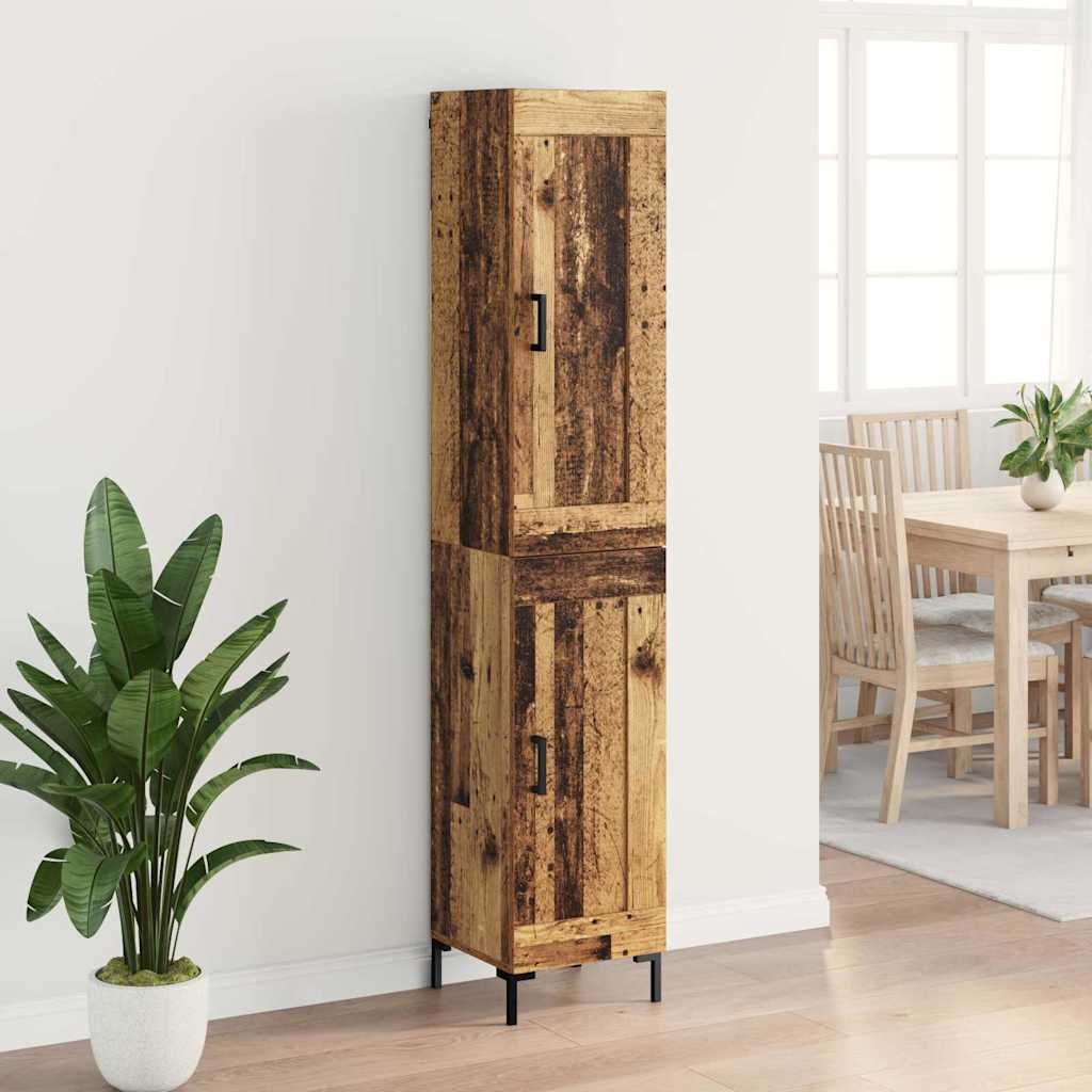 Credenza Legno vecchio 34,5 x 34 x 180 cm Legno multistrato