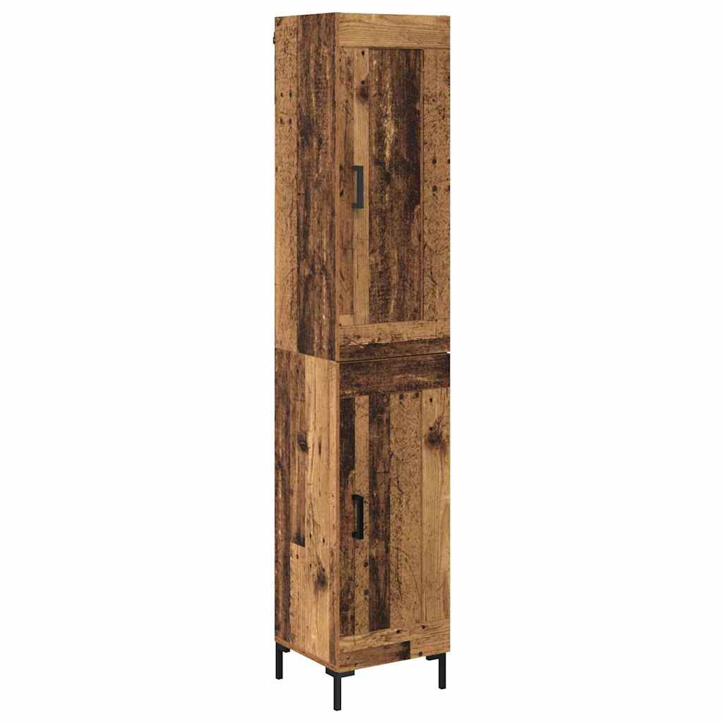 Credenza Legno vecchio 34,5 x 34 x 180 cm Legno multistrato